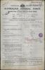 ALFORD: Gordon James - Army Attestation Form - Page 1