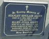 ALLEN: Stanley Sinclair & Ellen Julia ALLEN: Stanley Sinclair & Ellen Julia