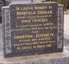 LOVELOCK: Mansfield Charles & Christina Elizabeth