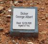 DICKER: George Albert DICKER: George Albert