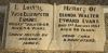 EVANS: Ulonda Walter Edward and Rose Elizabeth