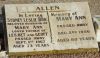 ALLEN: Sydney Leslie & Mary Ann ALLEN: Sydney Leslie & Mary Ann